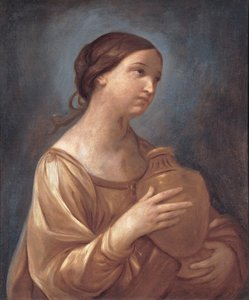 Magdalena con el frasco de ungüento de Guido Reni